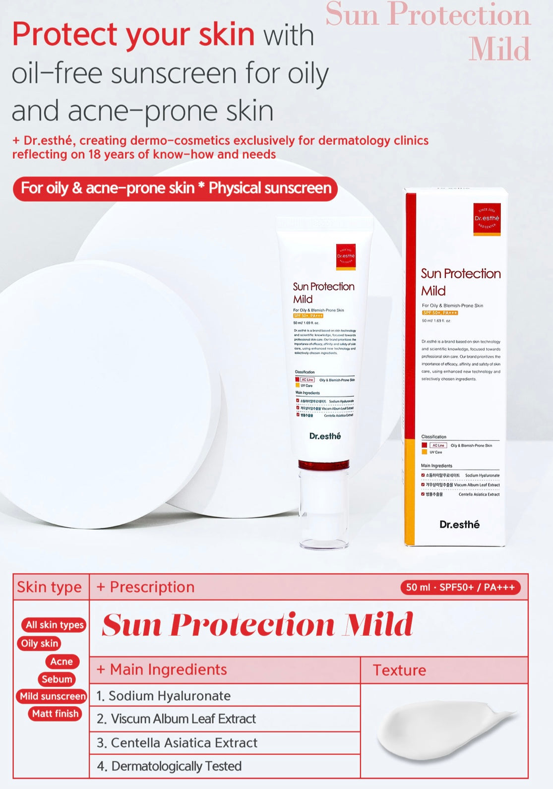 Sun Protection Mild SPF 50+ PA+++ 50ml