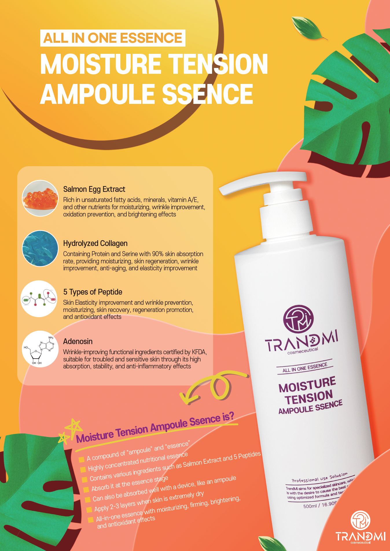 Moisture Tension Ampoule-ssence 60ml