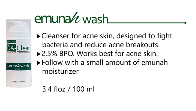 Emunah Face Wash 3.4oz