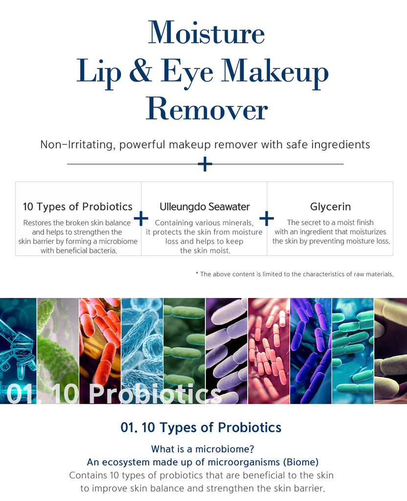 Moisture Lip & Eye Makeup Remover 200ml