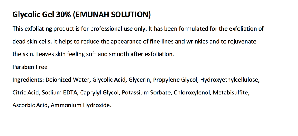 Emunah Solution (4oz / 120ml)